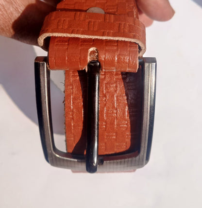 Stylish leather belts for man