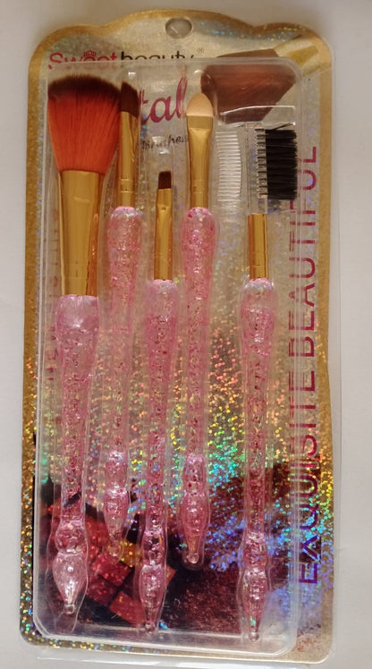 sweet beauty crystal brush set