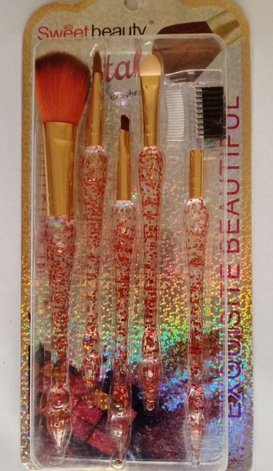 sweet beauty crystal brush set